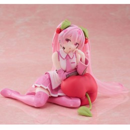 Figuren Taito Hatsune Miku PVC Statue Desktop Cute Sakura Miku Kirschen Kissen Genf Shop Schweiz