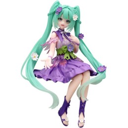 Figur Furyu Hatsune Miku Noodle Stopper Flower Fairy Cosmos Purple Color Geneva Store Switzerland