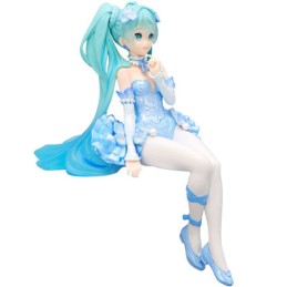 Figur Furyu Hatsune Miku Noodle Stopper Flower Fairy Nemophila Pail Blue Color Geneva Store Switzerland