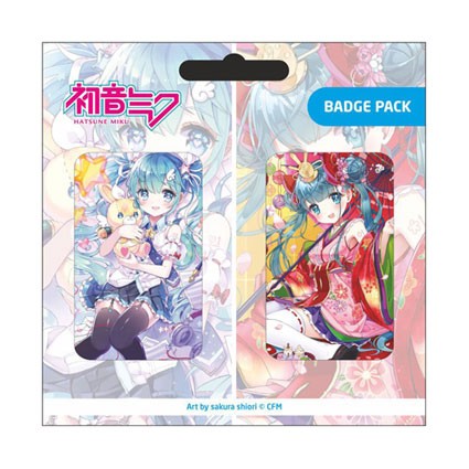 Figur POP Buddies Hatsune Miku Pin Badges Set B 2-Pack Geneva Store Switzerland