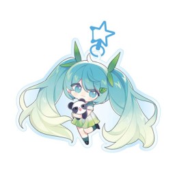 Figuren POP Buddies Hatsune Miku Schlüsselanhänger Kawaii Spring Time Genf Shop Schweiz