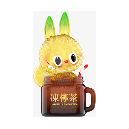 Figurine POP MART LABUBU Lemon Tea Figurine POP MART Boutique Geneve Suisse
