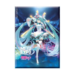 Figuren POP Buddies Hatsune Miku Magnet Miku Expo 10. Geburtstag Art by Kei Limitierte Auflage Genf Shop Schweiz