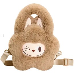 Figuren POP MART Tasche LABUBU THE MONSTERS Classic Series-Plush Flower Braun Genf Shop Schweiz