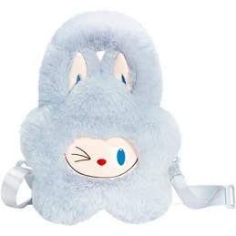 Figurine POP MART Sac LABUBU THE MONSTERS Classic Series Plush Flower Bleu Boutique Geneve Suisse