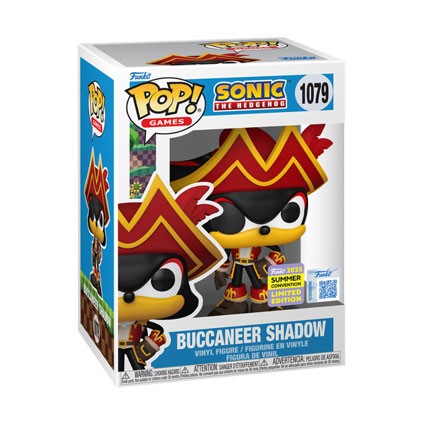 Figur Funko Pop SCE2025 Sonic the Hedgehog Buccaneer Shadow Limited Edition Geneva Store Switzerland