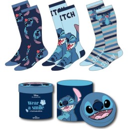 Figurine Cerdá Lilo et Stitch Paires de Chaussettes Crazy Stitch 36-43 3-Pack Boutique Geneve Suisse