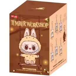Figuren POP MART POP MART – Labubu Timber Workshop „Playing on the Swing“ Plüsch – Pop Land Exclusive (Blindbox) Genf Shop Sc...