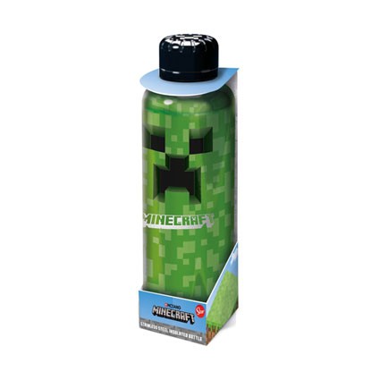 Figurine Stor Minecraft Bouteille Métal Creeper Boutique Geneve Suisse