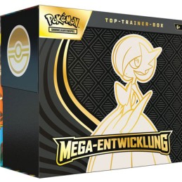 Figurine Pokémon Company International Pokémon ME01 Mega Entwicklung Top Trainer Box Guardevoir version Allemande Boutique Ge...