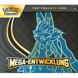 Figuren Pokémon Company International Pokémon ME01 Mega Entwicklung Top Trainer Box Lucario Deutsche Version Genf Shop Schweiz