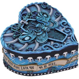 Figuren Nemesis Now Corpse Bride Hochzeit mit einer Leiche Schmuckschatulle With This Ring Vow Genf Shop Schweiz