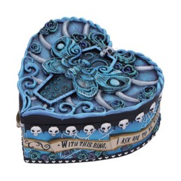 Figuren Nemesis Now Corpse Bride Hochzeit mit einer Leiche Schmuckschatulle With This Ring Vow Genf Shop Schweiz