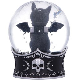 Figurine Nemesis Now Cult Cuties figurine Malpuss Snow Globe Boutique Geneve Suisse