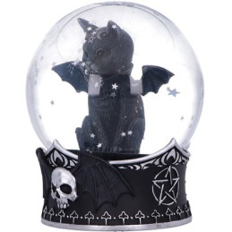Figur Nemesis Now Cult Cuties Figure Malpuss Snow Globe Geneva Store Switzerland