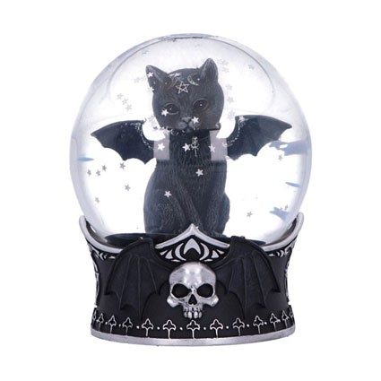 Figurine Nemesis Now Cult Cuties figurine Malpuss Snow Globe Boutique Geneve Suisse