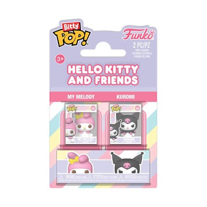 Figur Funko Pop Bitty Hello Kitty My Melody and Kuromi 2-Pack Geneva Store Switzerland