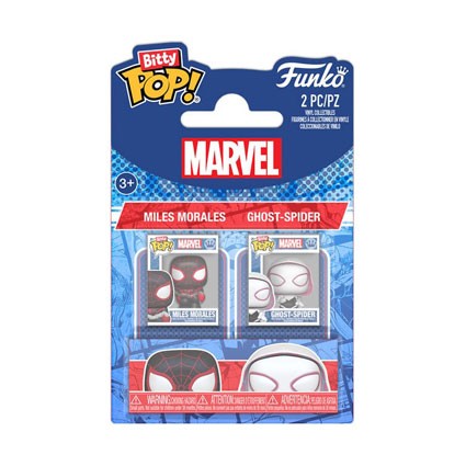 Figuren Funko Pop Bitty Spider-Man Miles Morales und Ghost Spider Gwen 2-Pack Genf Shop Schweiz