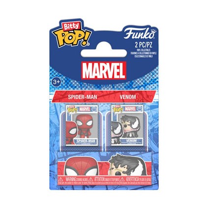 Figuren Funko Pop Bitty Spider-Man und Venom 2-Pack Genf Shop Schweiz