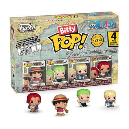 Figuren Funko Pop Bitty One Piece Luffy 4-Pack Genf Shop Schweiz