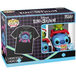 Figur Funko Pop and T-shirt Stitch Gamer with Frog Limited Edition Geneva Store Switzerland