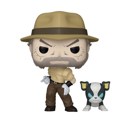 Figurine Funko Pop JoJo's Bizarre Adventure Joseph Joestar avec Iggy Boutique Geneve Suisse