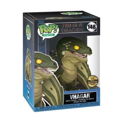Figuren Funko Pop Digital NFT Game of Thrones House of the Dragon Vhagar Limitierte Auflage Genf Shop Schweiz