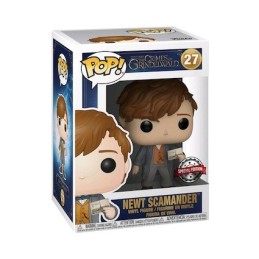 Figurine Funko Pop Fantastic Beasts 2 The Crimes of Grindelwald Newt Scamander with Postcard Edition Limitée Boutique Geneve ...