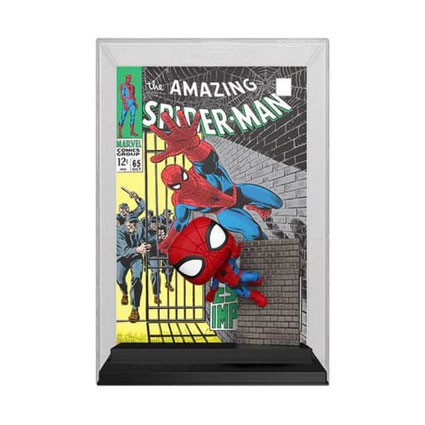 Figur Funko Pop Comic Cover Spider-Man '65 with Hard Acrylic Protector Geneva Store Switzerland