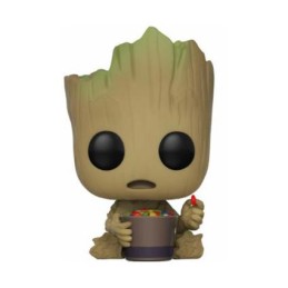 Figur Funko Pop Guardians Of The Galaxy 2 Groot with Candy Bowl Limited Edition Geneva Store Switzerland