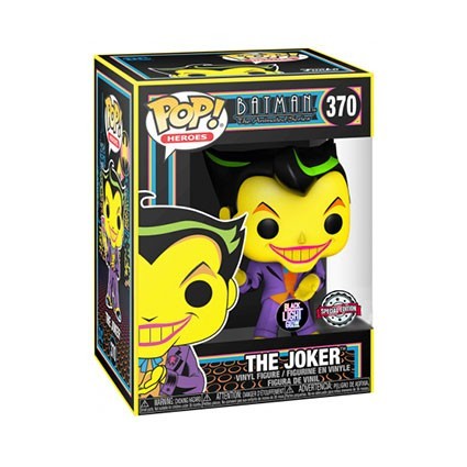 Figurine Funko Pop Batman The Animated Series Joker Blacklight Edition Limitée Boutique Geneve Suisse