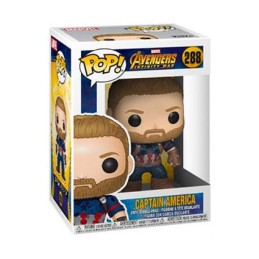 Figur Funko Pop Marvel Avengers Infinity War Captain America (Rare) Geneva Store Switzerland