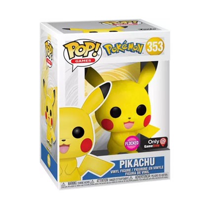 Figurine Funko Pop Floqué Pokémon Pikachu Edition Limitée Boutique Geneve Suisse