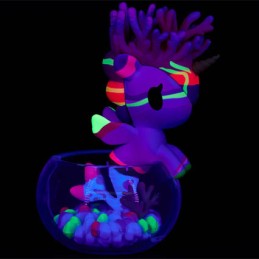 Figurine Tokidoki Tokidoki Licorne Mermicorno Blacklight Neon Reef Boutique Geneve Suisse