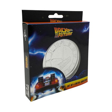 Figurine FaNaTtiK Retour vers le Futur pack 4 Sous-verres Boutique Geneve Suisse
