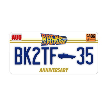 Figur FaNaTtiK Back to the Future 35th Anniversary Pin Limited Edition Geneva Store Switzerland