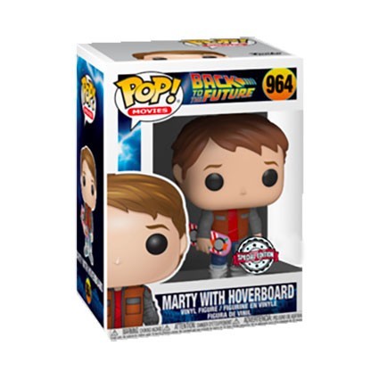 Figur Funko Pop Back to the Future Marty with Hoverboard Limited Edition Geneva Store Switzerland
