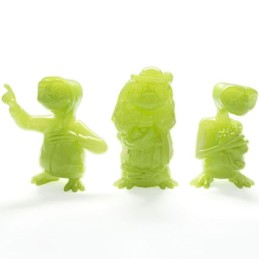 Figurine Doctor Collector E.T. l´extra-terrestre 3 mini figurines Collector's Set Phosphorescent Boutique Geneve Suisse