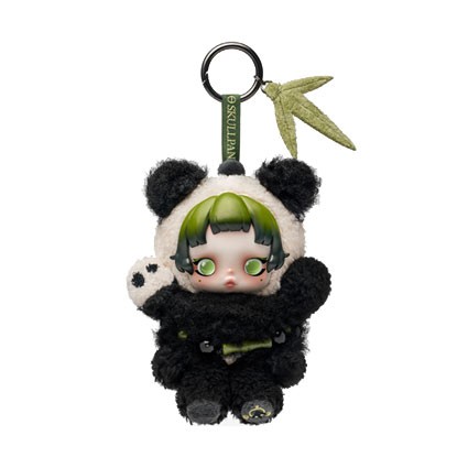 Figurine POP MART SKULLPANDA Lazy Panda Plush Doll – Peluche Vinyl Face Boutique Geneve Suisse