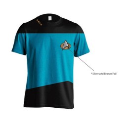 Figuren PCM Star Trek T-Shirt Uniform Blue Genf Shop Schweiz