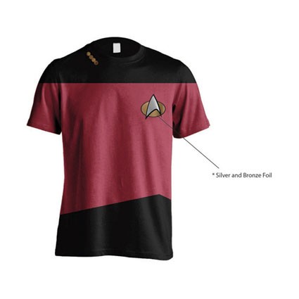 Figur PCM Star Trek T-Shirt Uniform Red Geneva Store Switzerland