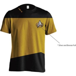Figuren PCM Star Trek T-Shirt Uniform Yellow Genf Shop Schweiz