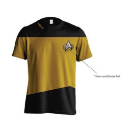 Figurine PCM Star Trek T-Shirt Uniform Yellow Boutique Geneve Suisse