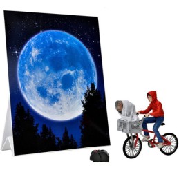 Figuren Neca E.T., der Ausserirdische Elliott und E.T. auf dem Fahrrad Genf Shop Schweiz