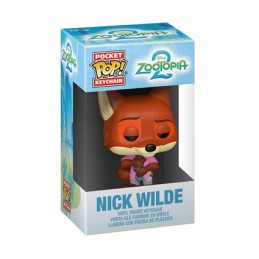 Figurine Funko Pop Pocket Porte-clés Zootopie 2 Nick Wilde Boutique Geneve Suisse