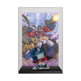 Figur Funko Pop Transformers X MTG Book Cover 2024 Optimus Prime Magic the Gathering with Hard Acrylic Protector Geneva Store...