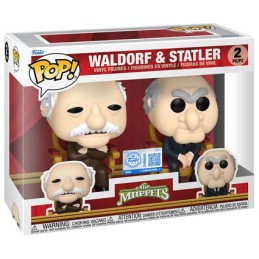 Figur Funko Pop The Muppets Waldorf and Statler 2-Pack Limited Edition Geneva Store Switzerland