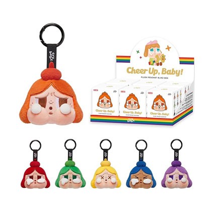 Figur POP MART Pop Mart Crybaby Cheer Up Baby! (Plush Official Keychain Blind Box) Geneva Store Switzerland