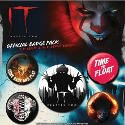 Figurine Pyramid International Ca Chapitre 2 Pack 5 Badges Clown Boutique Geneve Suisse