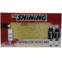 Figur FaNaTtiK The Shining Replica Gyrosphere Ticket (gold-plated) Geneva Store Switzerland